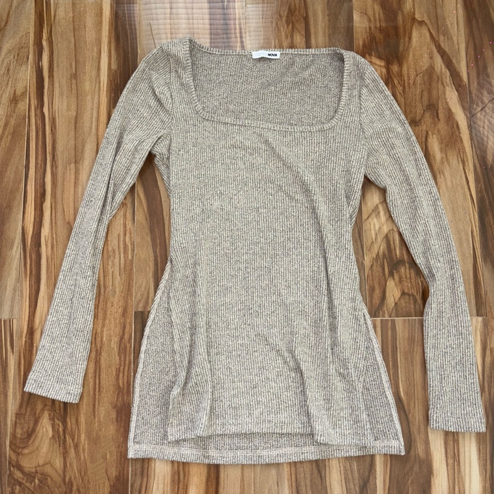 Fashion nova set! Brand new color gray. Ribbed